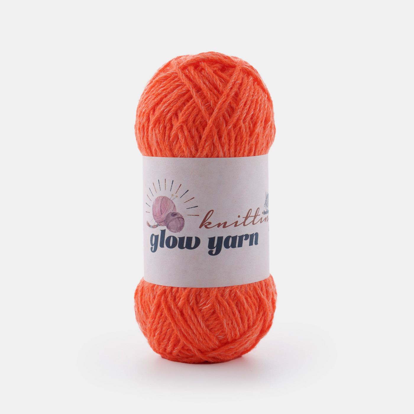 Milk Cotton Glow in the dark fluorescent crochet yarn