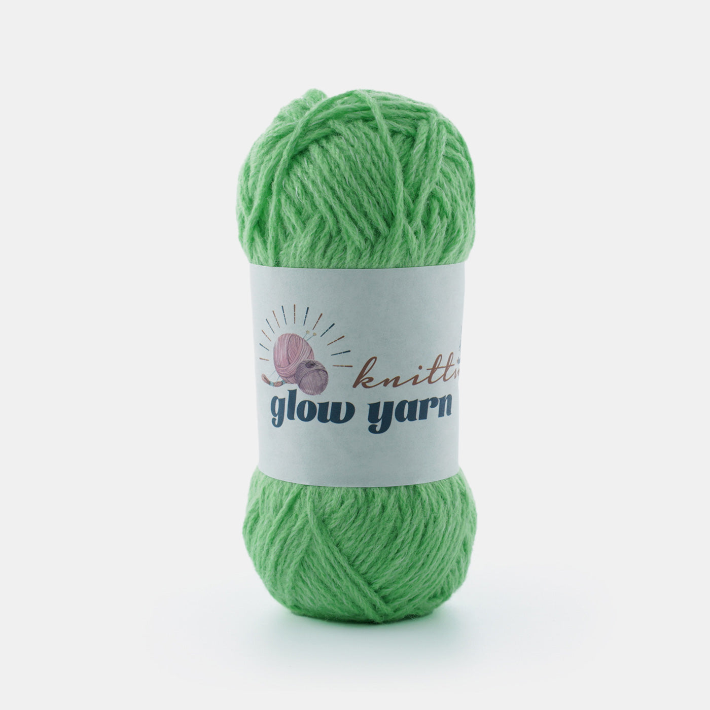 Milk Cotton Glow in the dark fluorescent crochet yarn