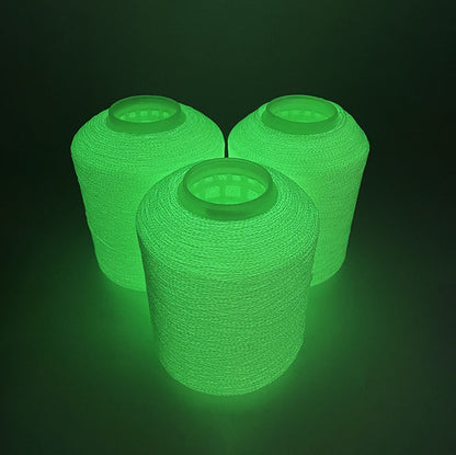 Glow in the dark fluorescent knitting yarn for industrial use（sample）