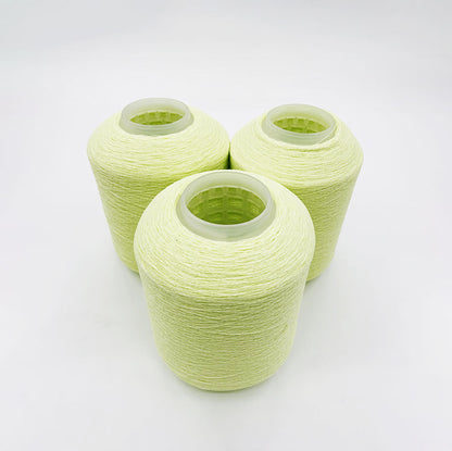Glow in the dark fluorescent knitting yarn for industrial use（sample）