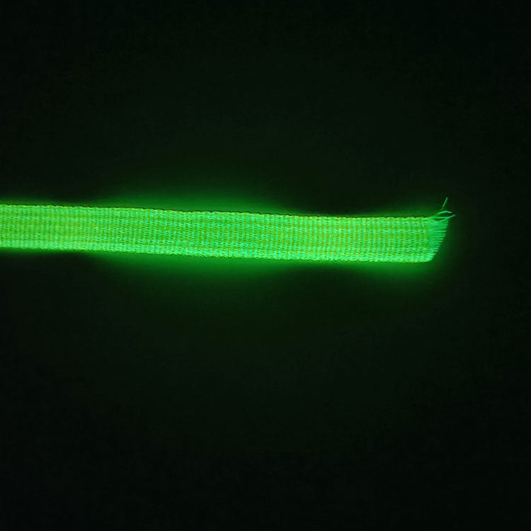 YGZD glow in the dark fluorescent webbing(sample) – Velve